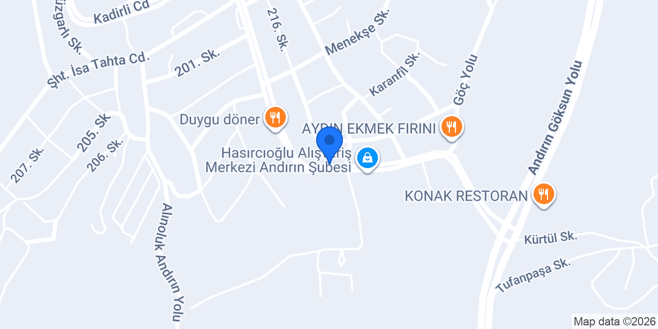 Hasan PVC mobilya konumu