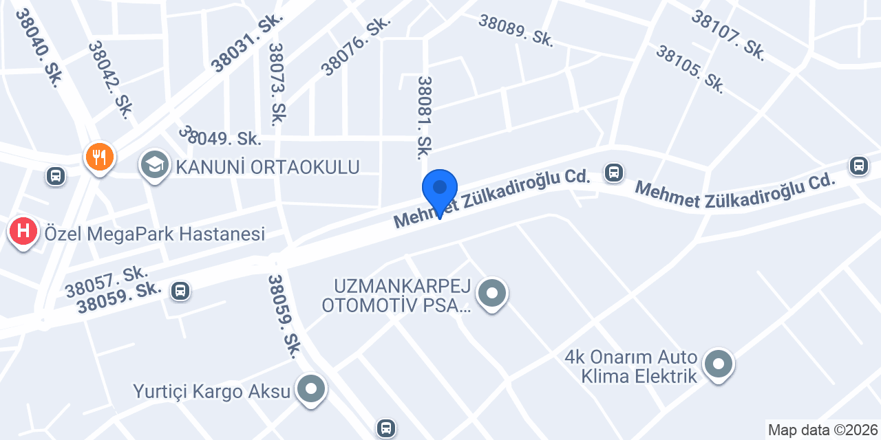 Narlıoğlu Oto Servis Yedek Parça konumu