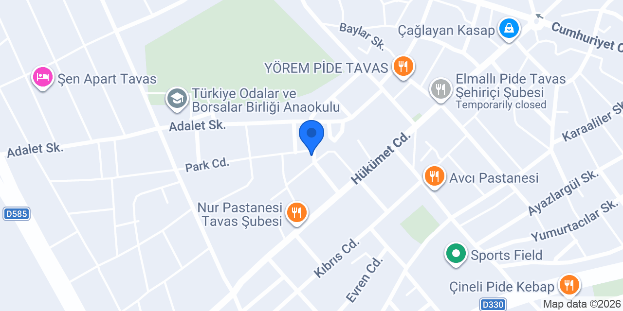 Hediye durağı konumu