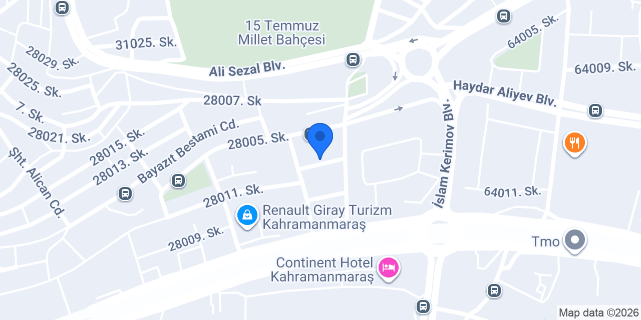 Kahramanmaraş Solucan Gübresi konumu
