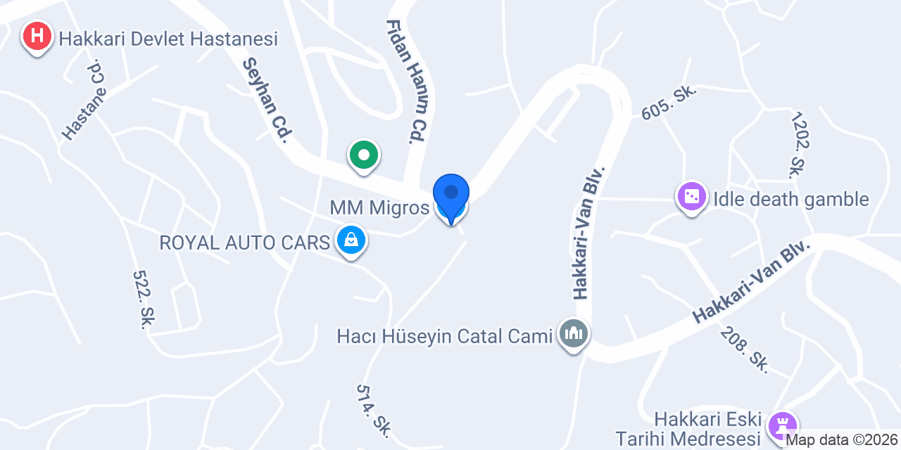 MM Migros konumu
