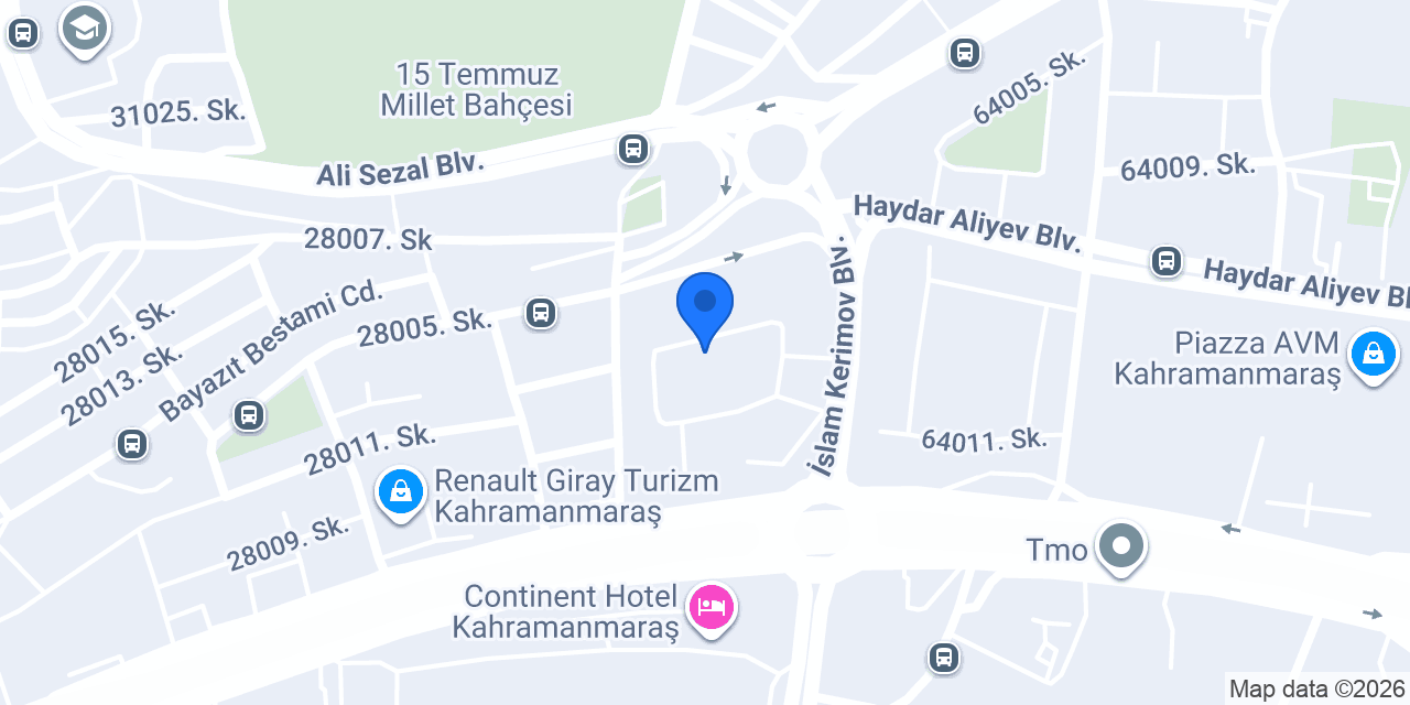 SULUYAYLA HAFRİYAT konumu
