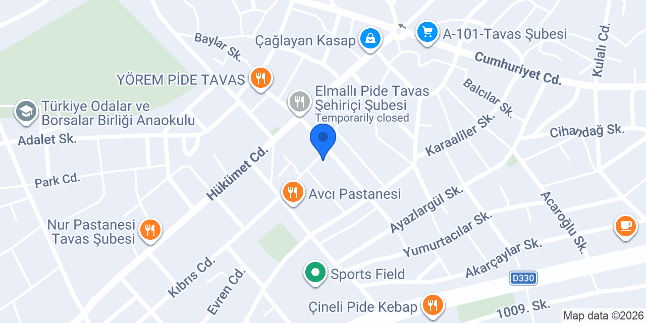 Tortor Usta Ev Yemekleri konumu