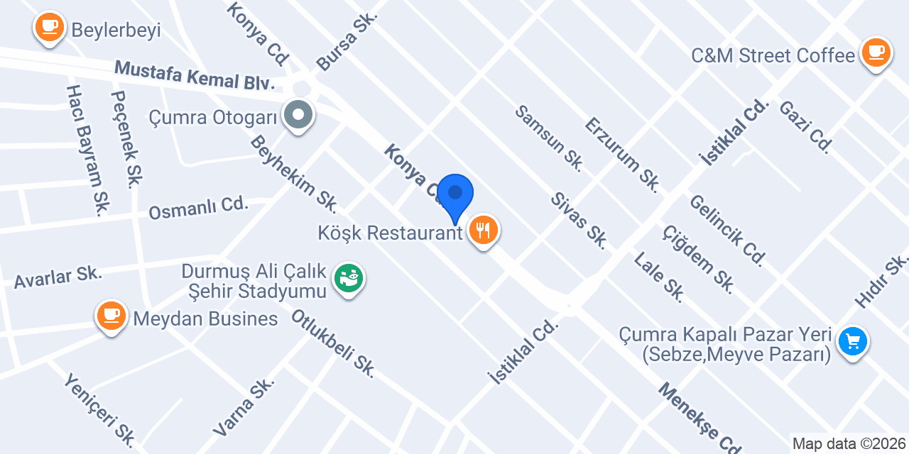 Enes Ticaret, Hırdavat, Bianca & Stella konumu
