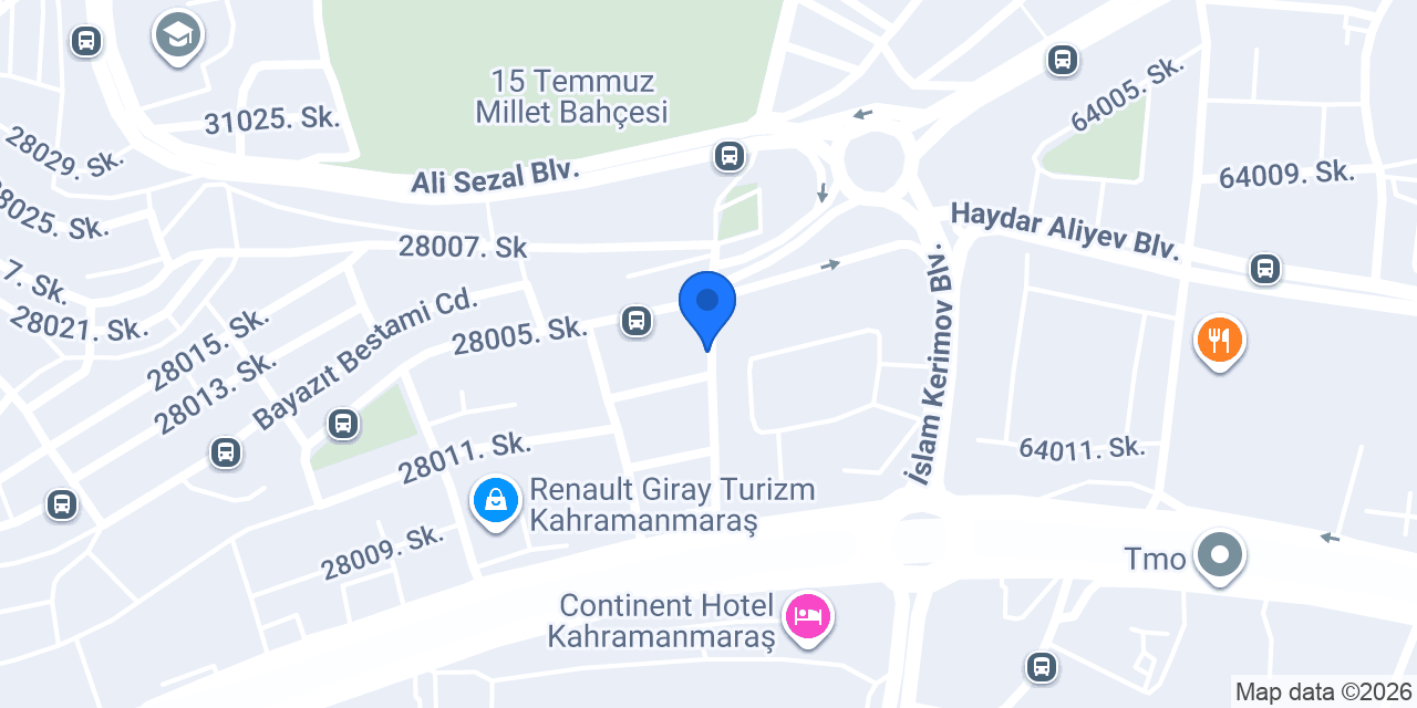 Çolaklar oto lastik konumu