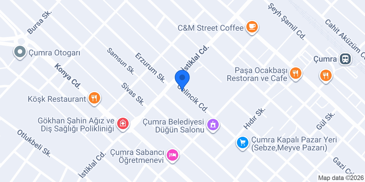 YAĞMUR PERDE konumu
