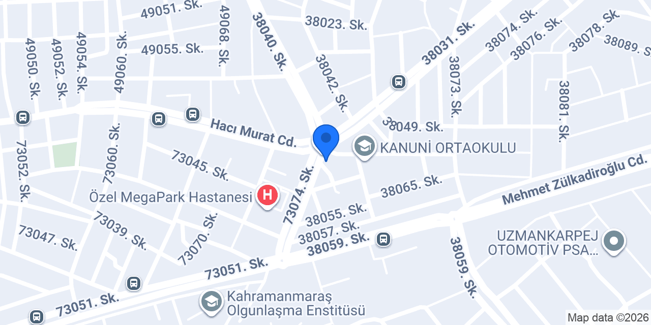 Saray Yapı Gayrimenkul konumu