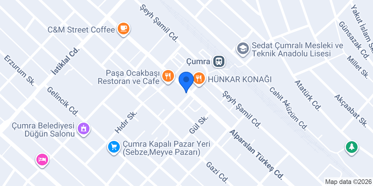 Mimar Çağatay Çetin konumu