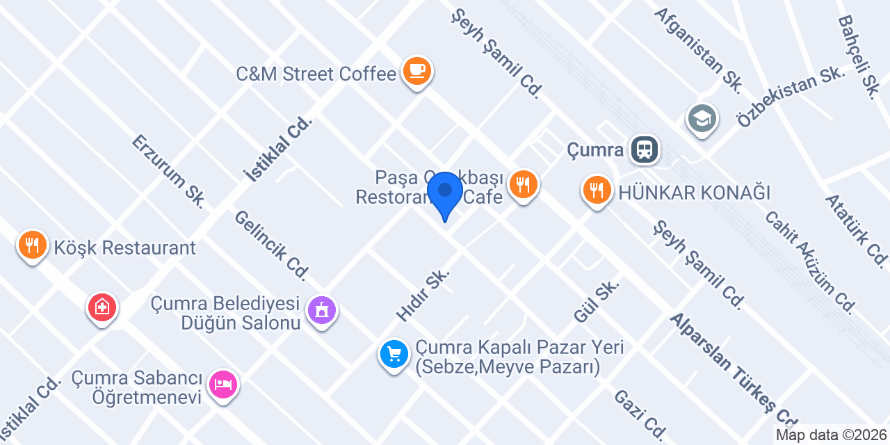 TAŞ MEKAN RESTORANT & KAFE. 2021 konumu