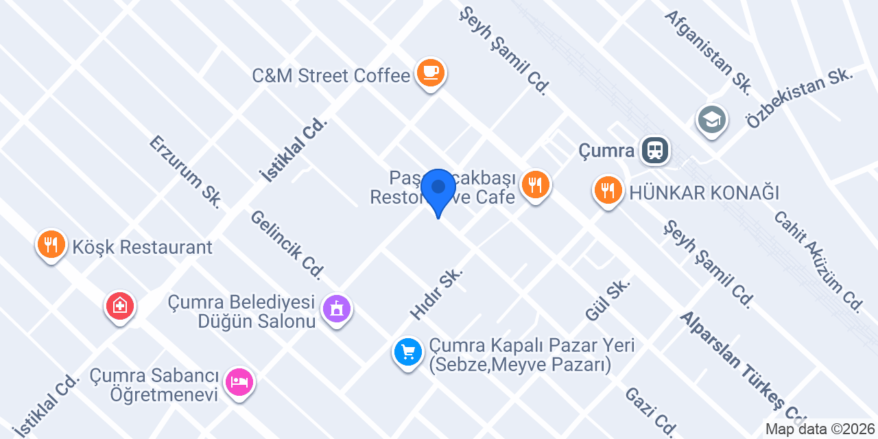 çumra inci çiçekçi konumu