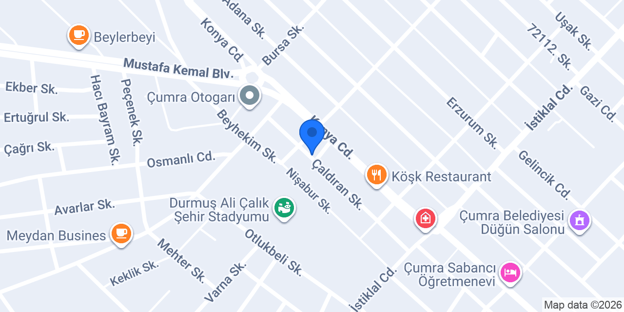 Yeni Özkan Eczanesi konumu