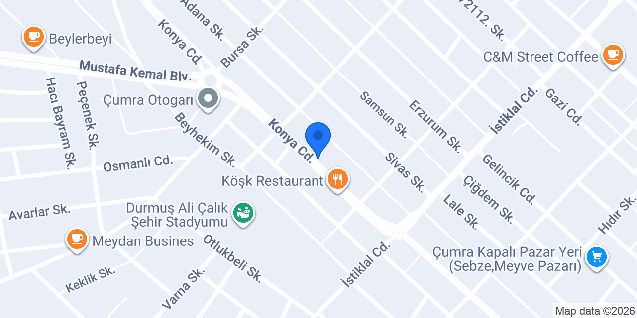 Elit Halı Mobilya konumu