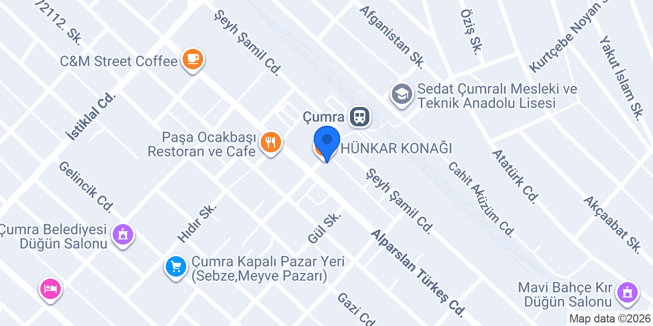 HÜNKAR KONAĞI konumu