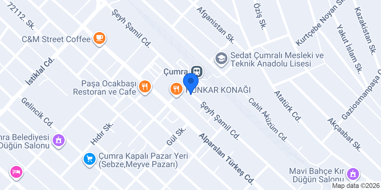 Nur Sağlık Kabini konumu