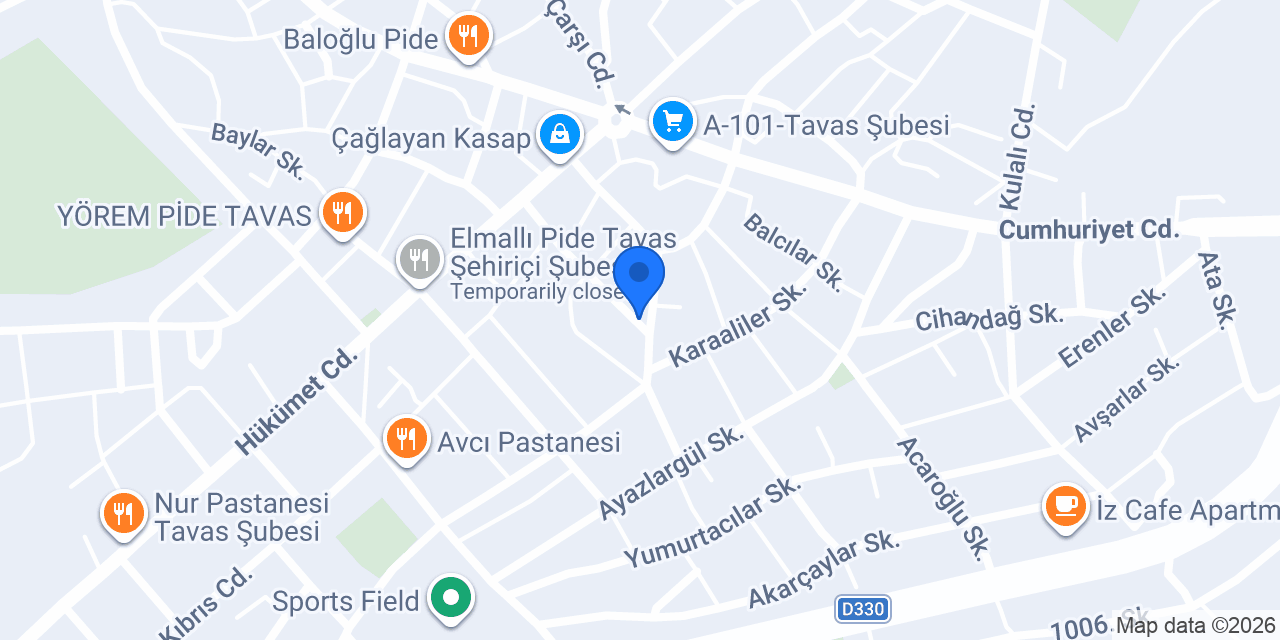 Çelik Kardeşler Pide Salonu konumu