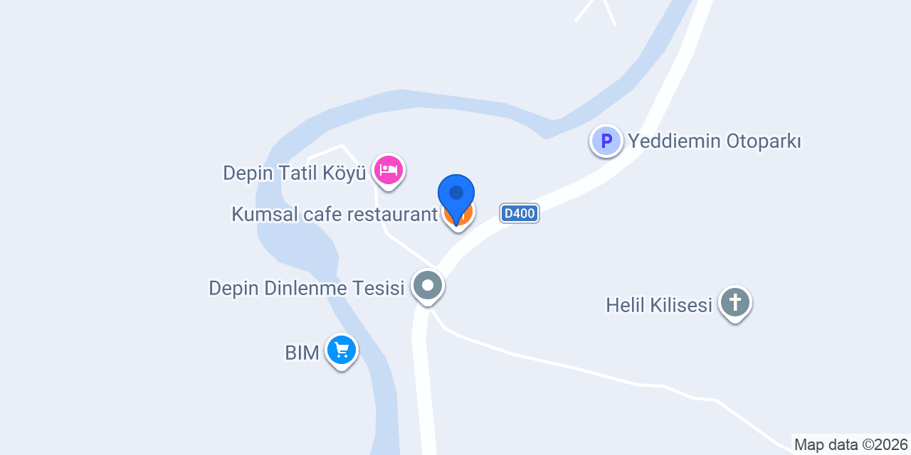 Kumsal cafe restaurant konumu
