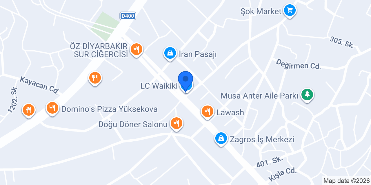 SERHAT BAY BAYAN TERZİ konumu