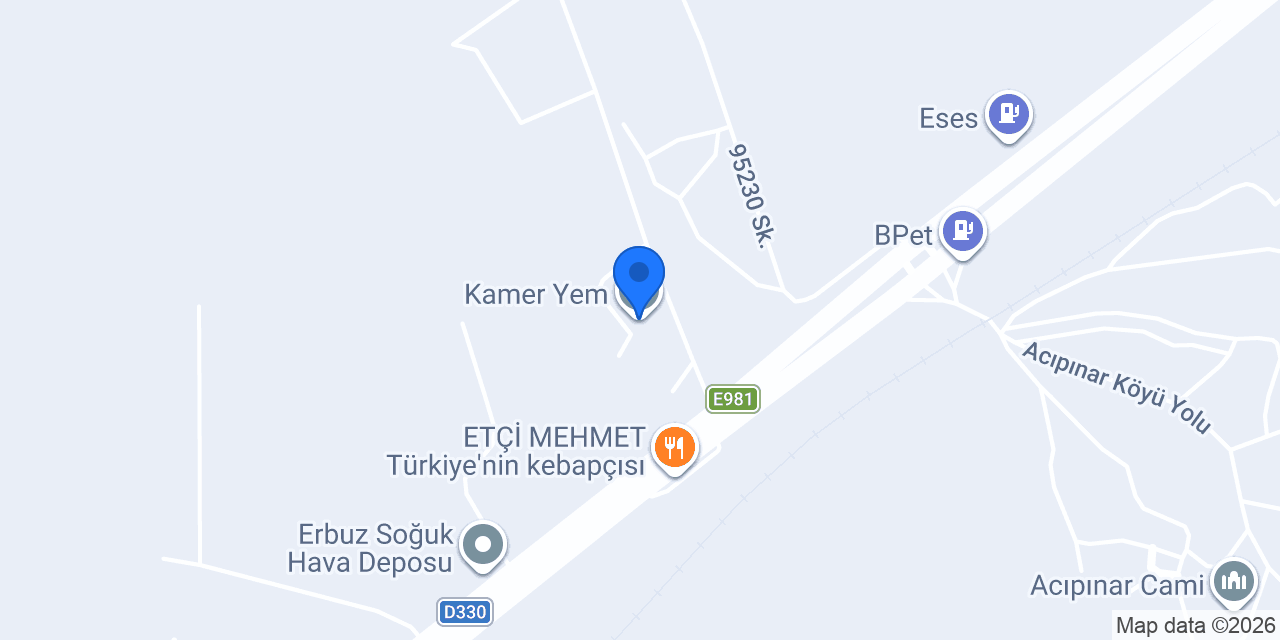 Kamer Yem konumu