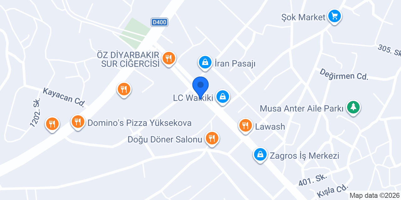 Öz Erdem Lezzet Diyarı konumu