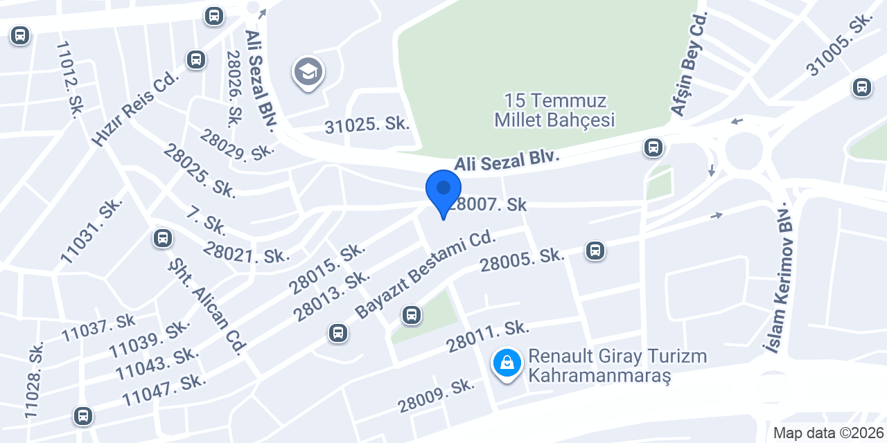 Narlıoğlu taşımacılık konumu
