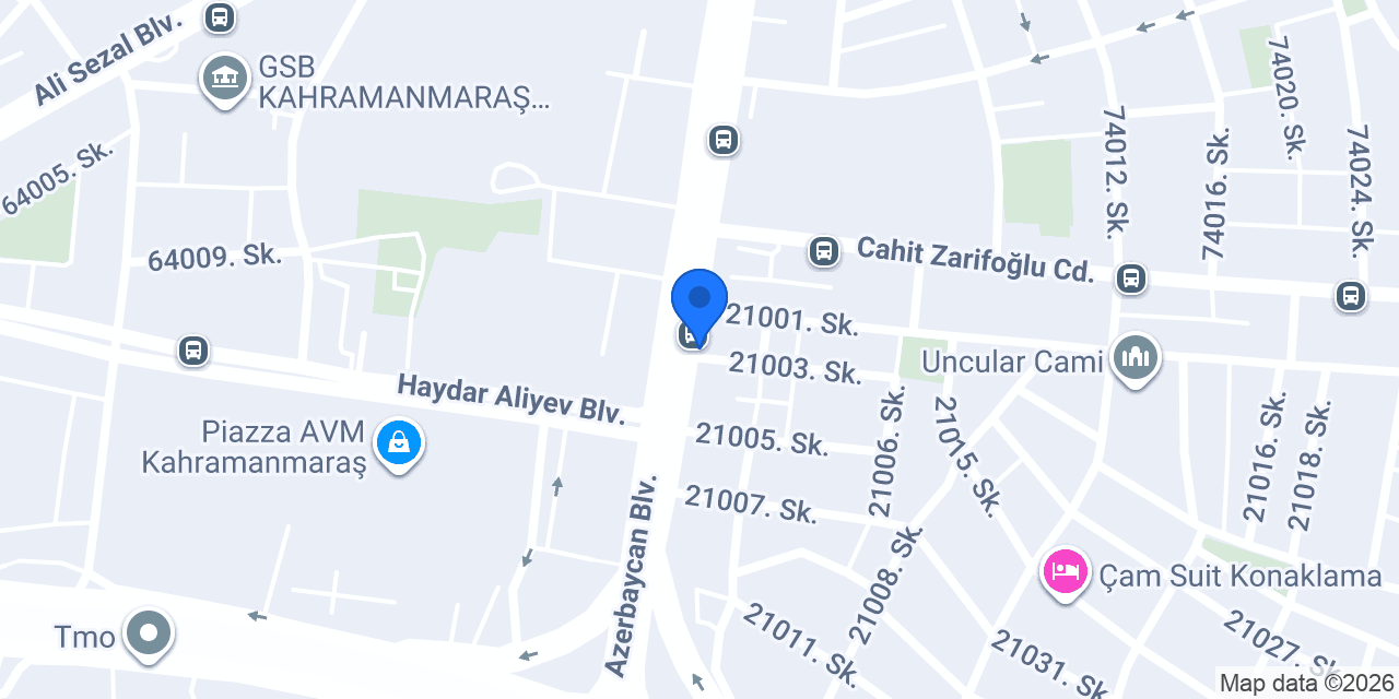 Plise perde kahramanmaraş konumu
