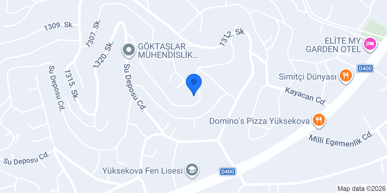 Anur Yapı Dekorasyon konumu