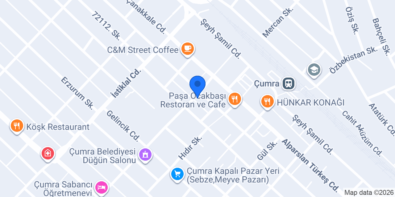 Mayda etlekmek salonu konumu