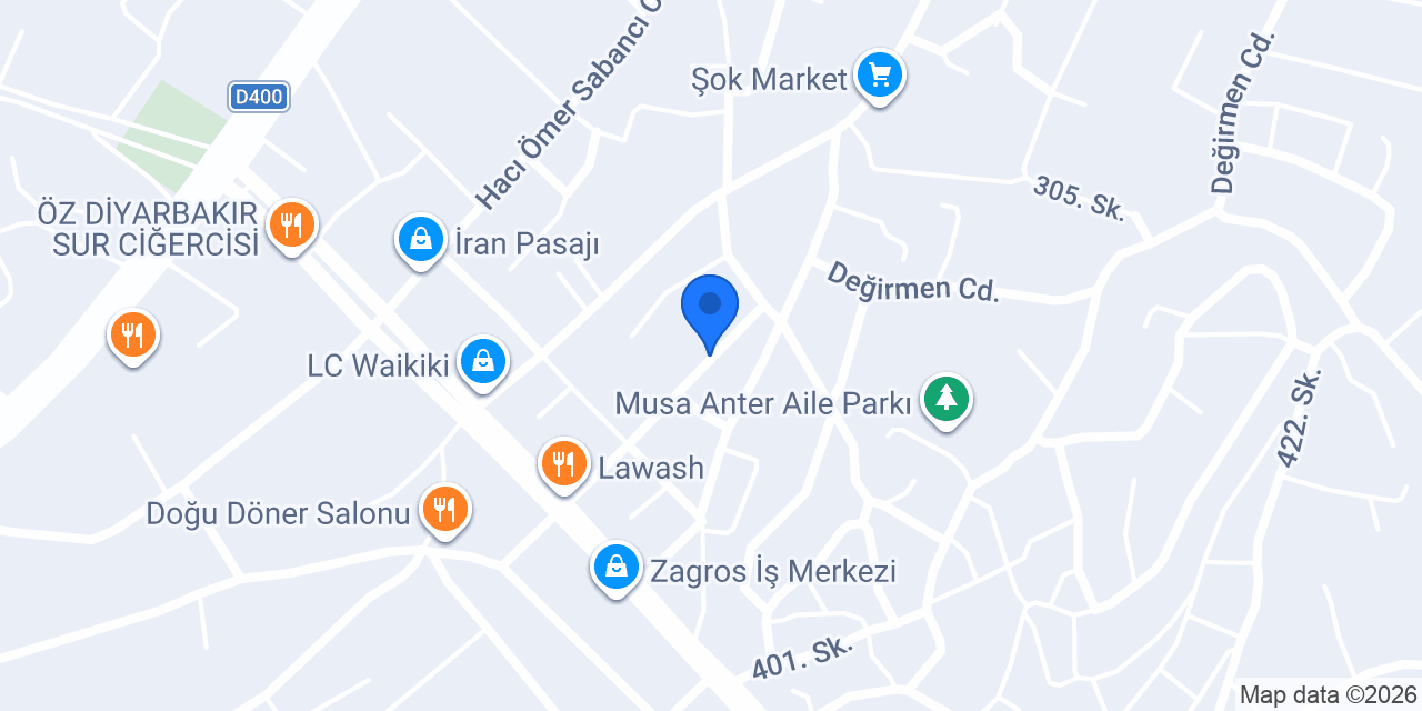 Dastini Bebe Market konumu