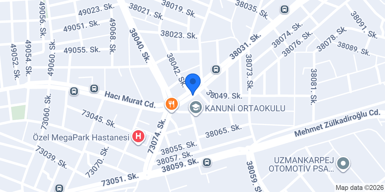 TAWUX SOSLU DÖNER konumu