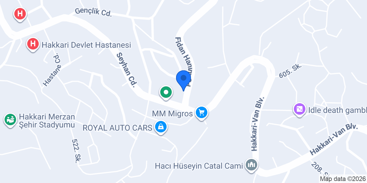 Öz-Dilek Mobilya konumu