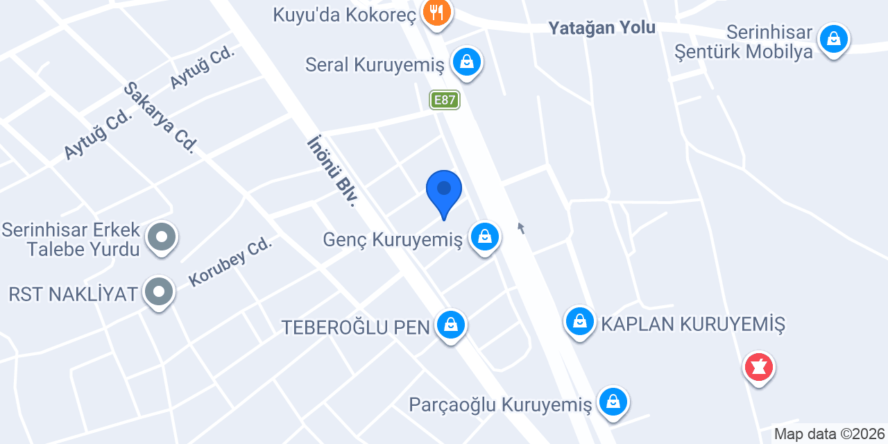 Uğur Branda Tente konumu