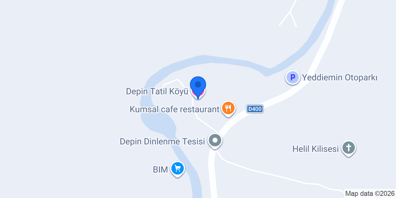 Depin Tatil Köyü konumu