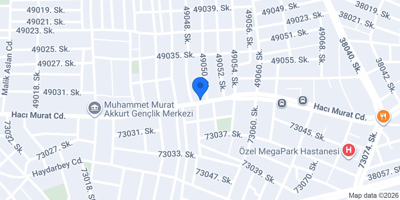 Özbek Hair Studio konumu