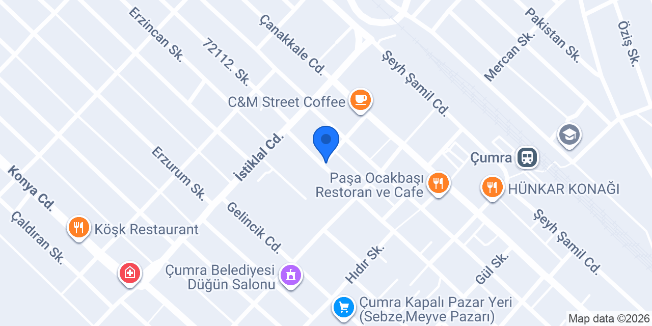 Soslu Döner Çumra konumu