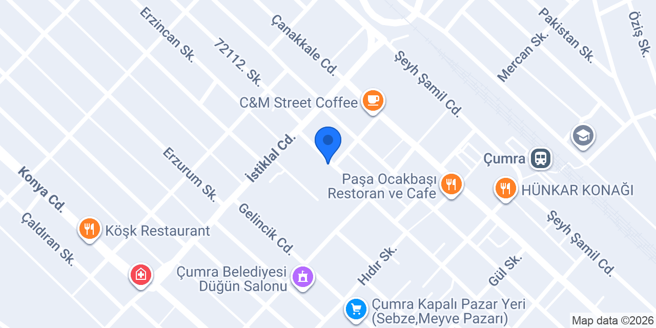 KÖŞEM PASTANE & CAFE 10.2019 konumu