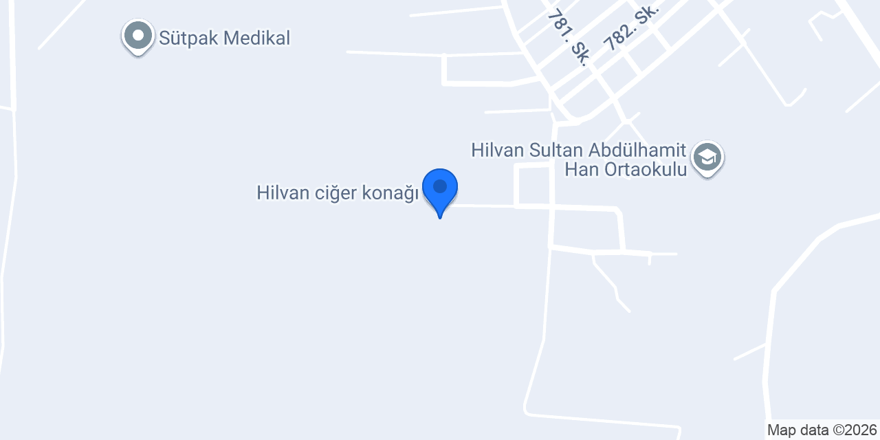 Hilvan ciğer konağı konumu