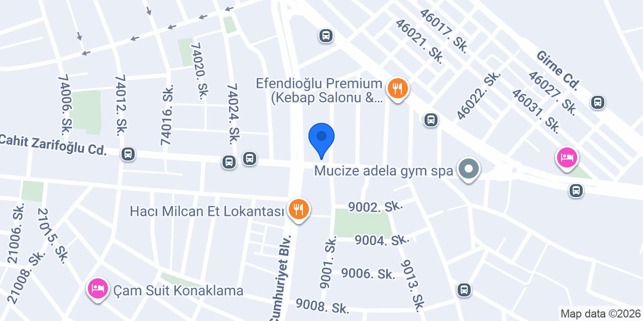 Komagene etsiz çiğköfte konumu