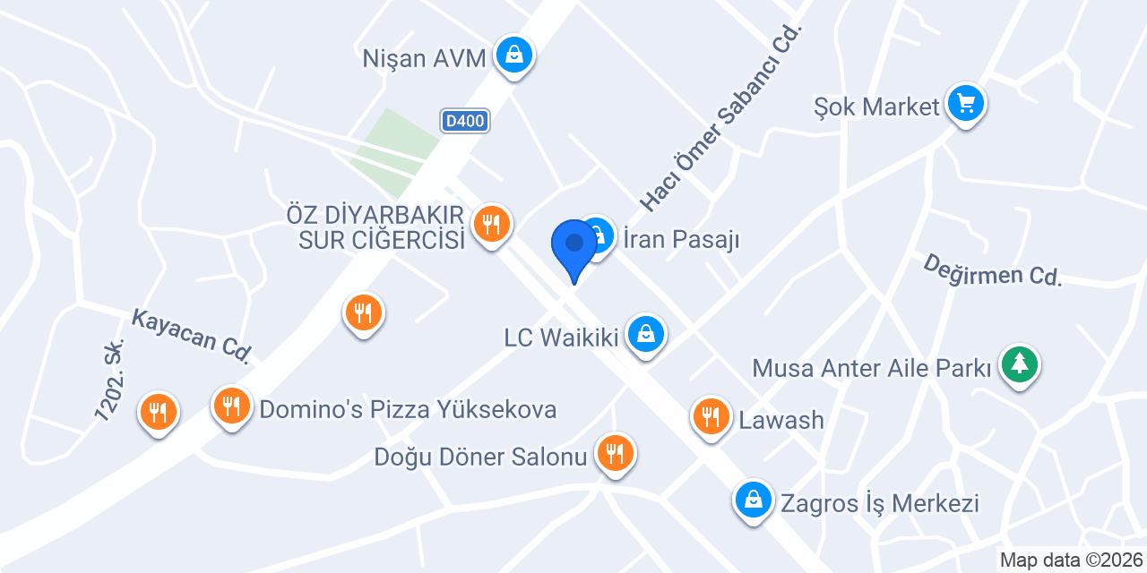 Yüksekova Taksi Ferhat İliş konumu