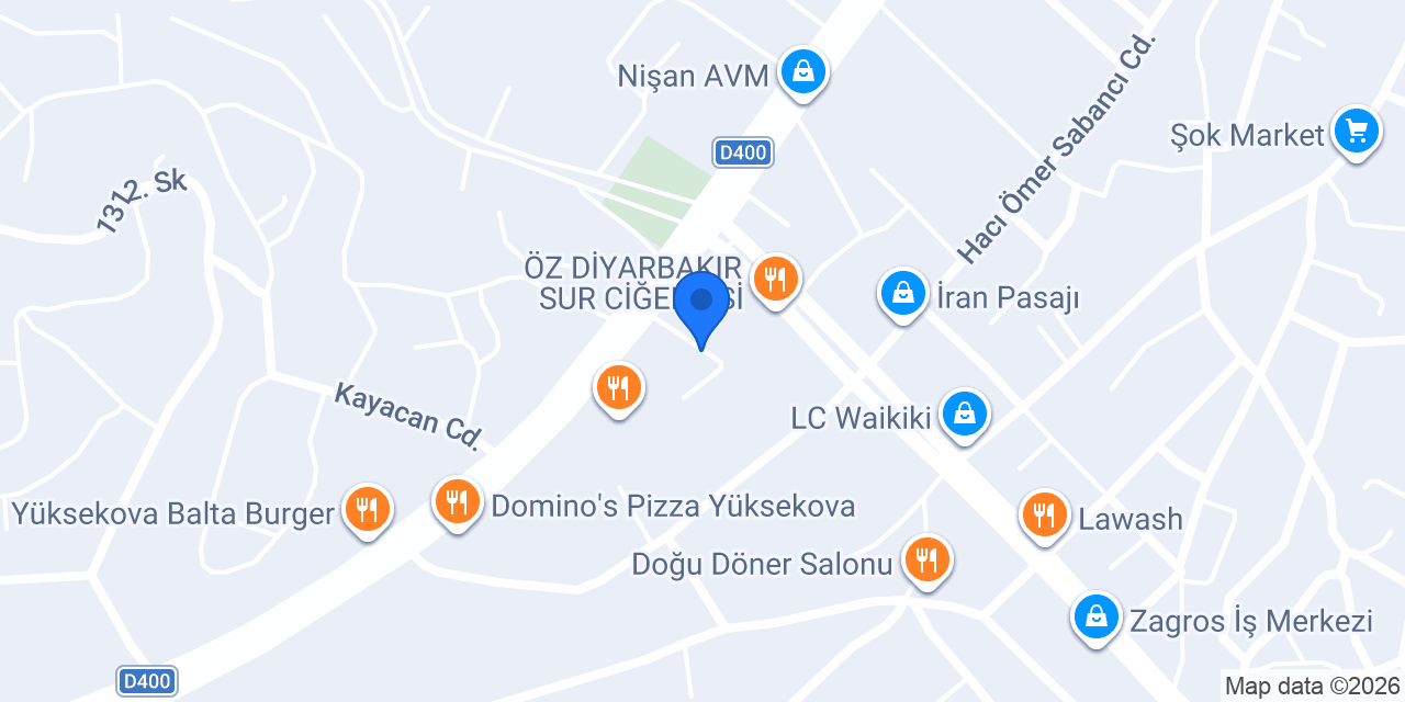 KAFFEHAUSE yüksekova konumu