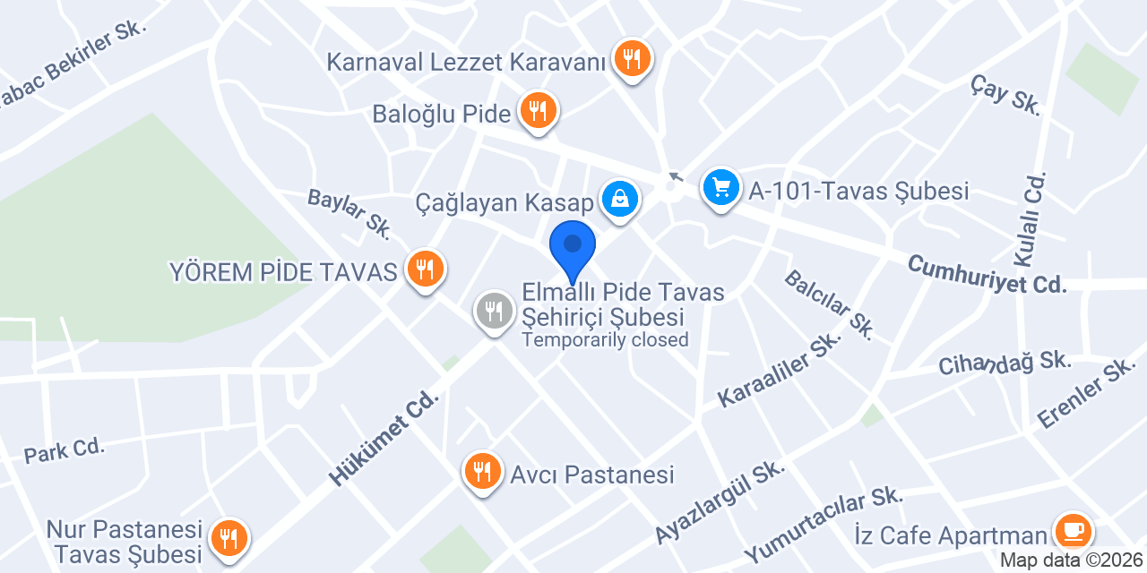 Diş Hekimi Hatice Akın konumu