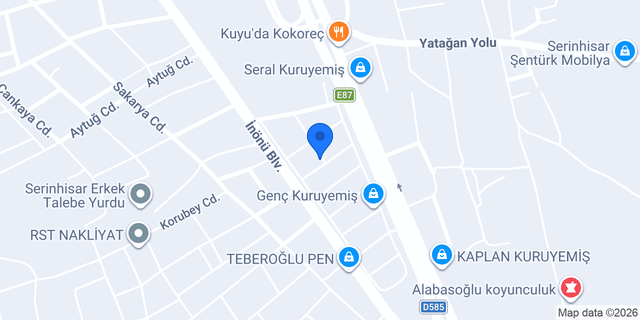 MEŞHUR OTO KAPORTA konumu