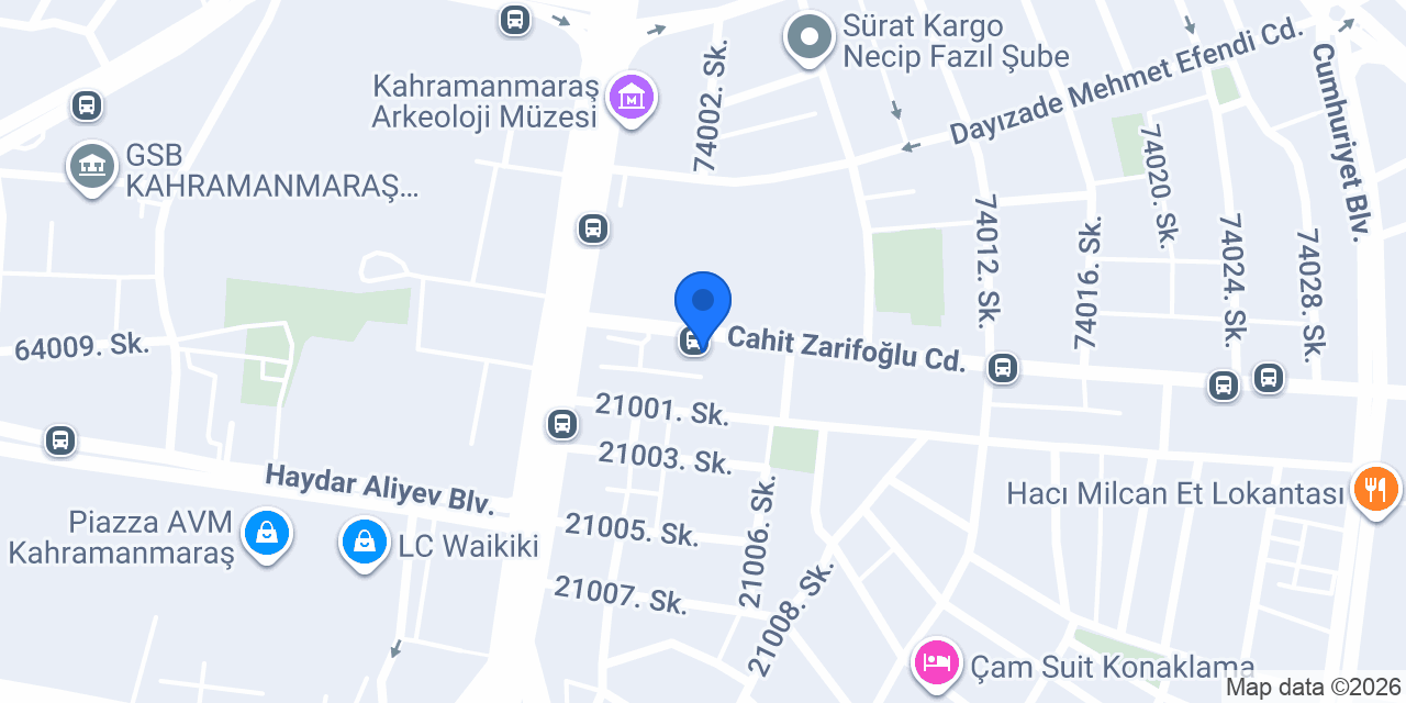 Börekcioğlu Taş Fırını konumu