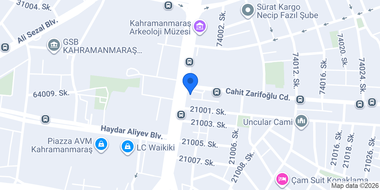 ÇAPITÇI AVM konumu