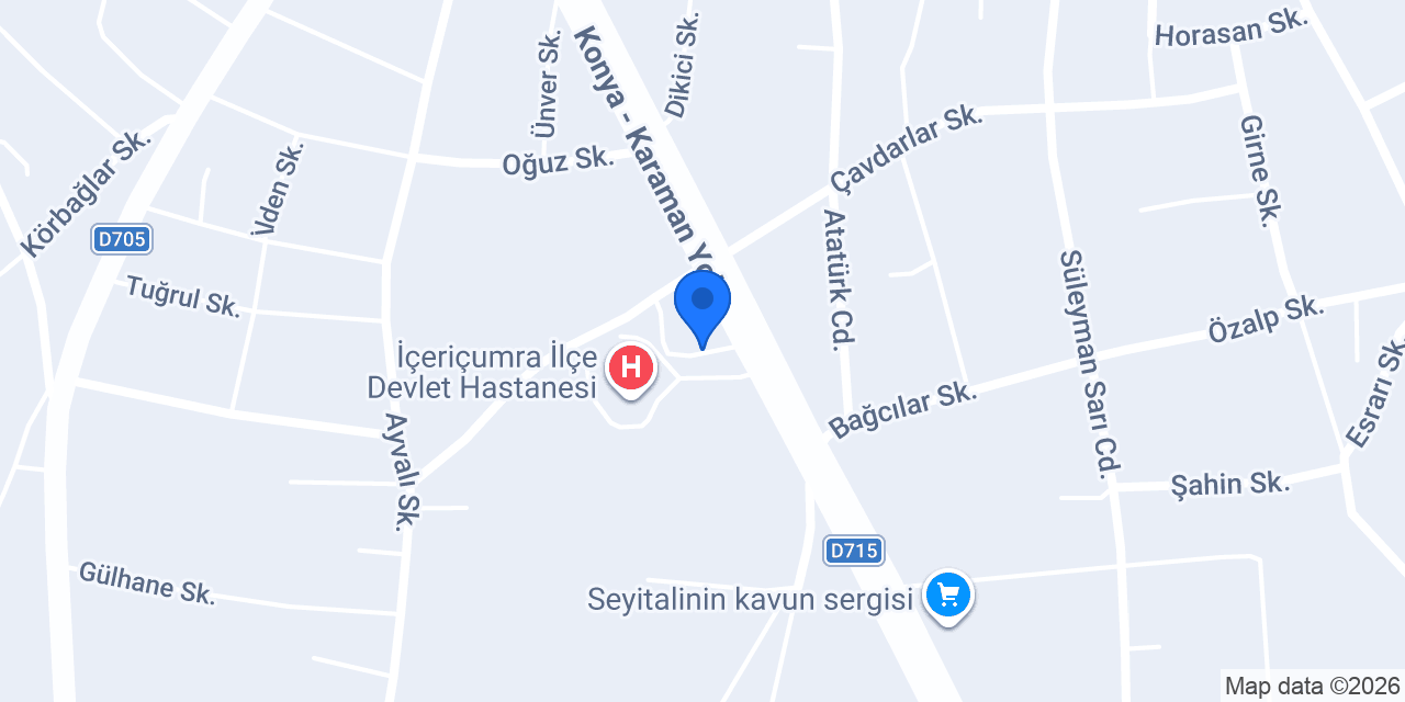 Ünal Market konumu
