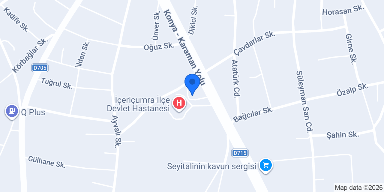 YASEMİN Eczanesi konumu