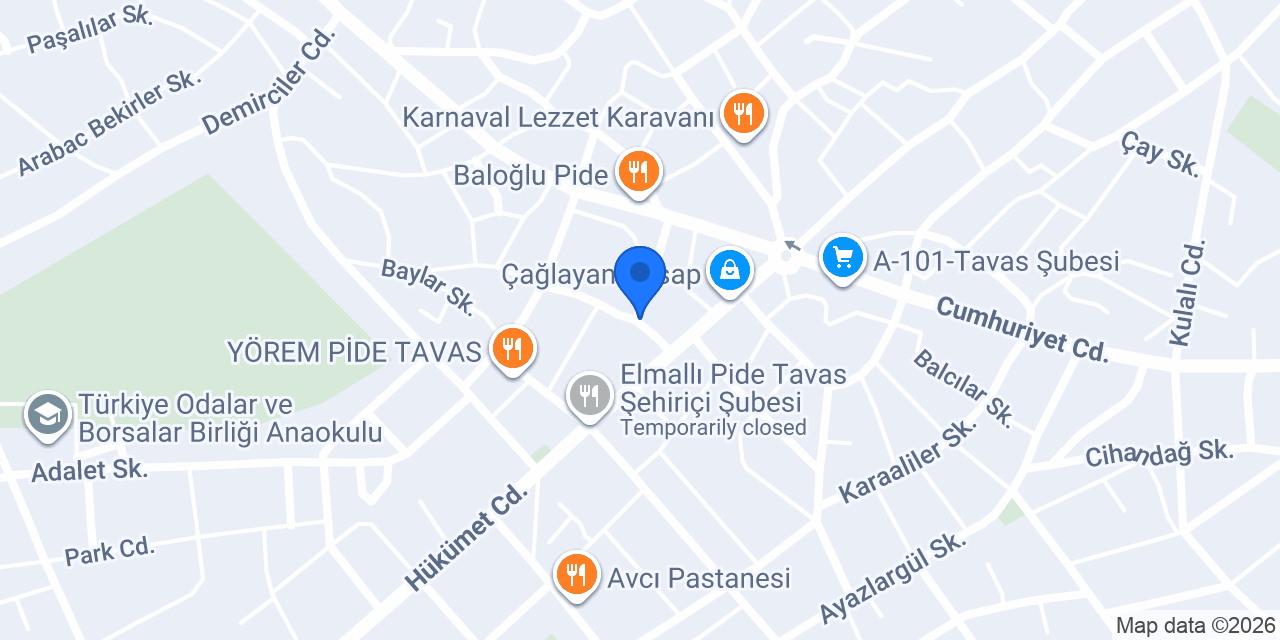 Aşina Stüdyo konumu