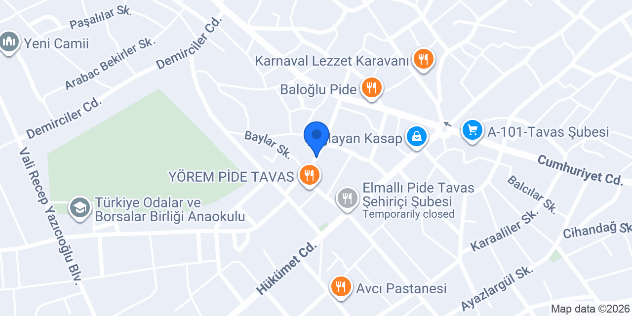 TERZİ MÜDÜR konumu