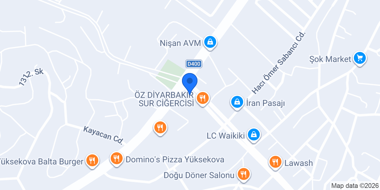 Köşebaşı Dönercisi konumu