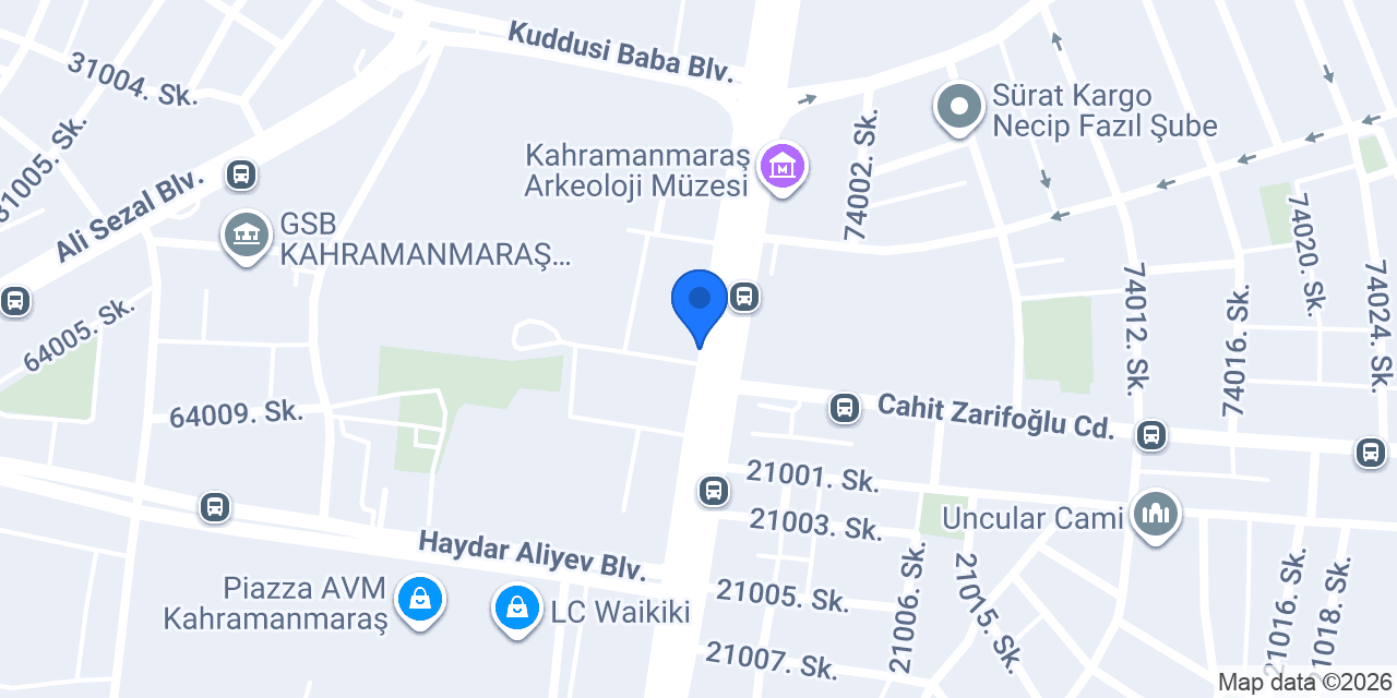 EDA OPTİK GÖZLÜK/LENS konumu