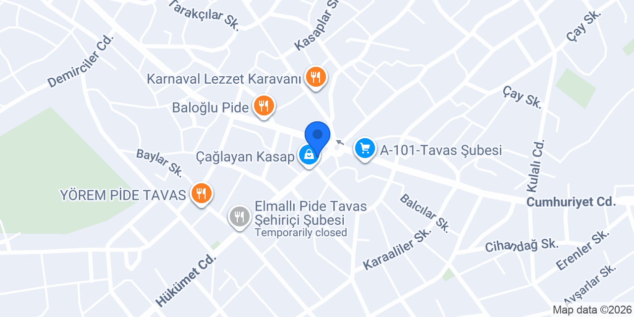 TVS MERKEZ PASTANESi konumu